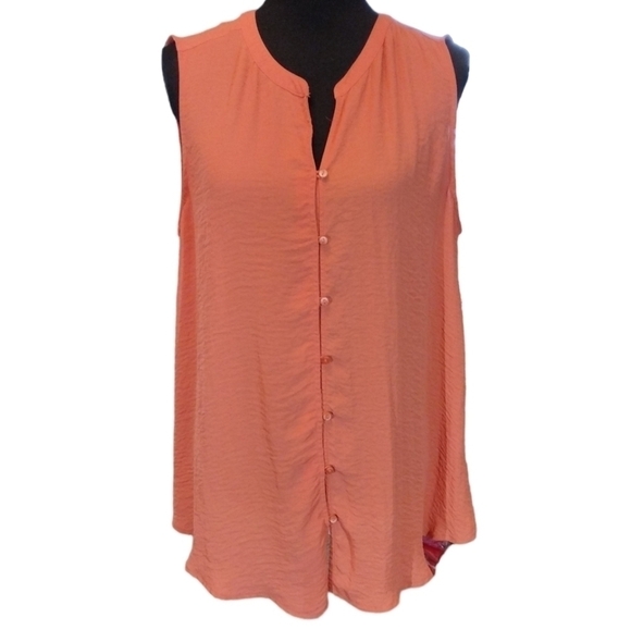 LIZ Claiborne Button Down Tunic - Picture 1 of 3
